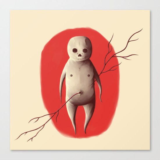 Baby void Canvas Print