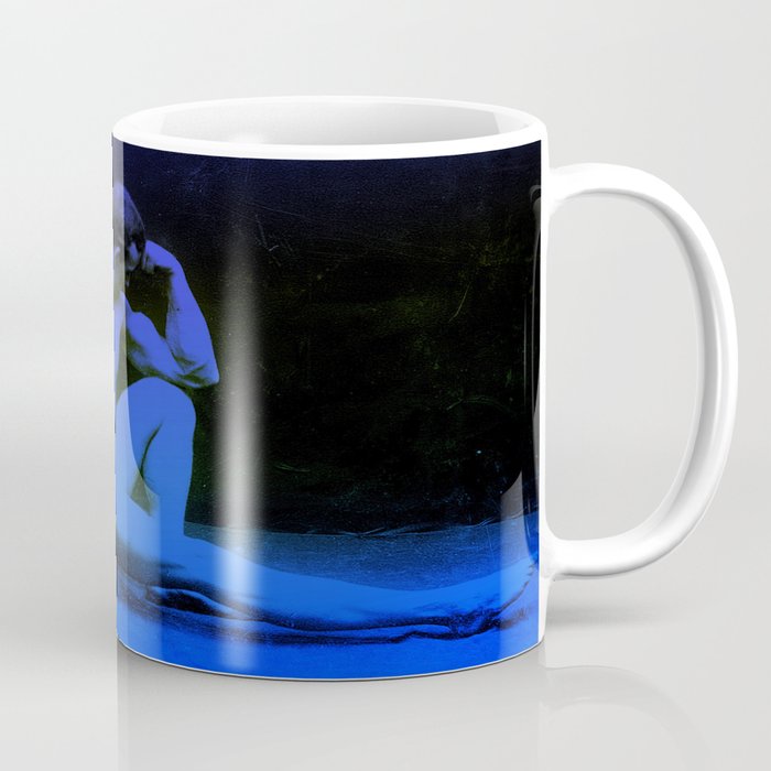 Blue Beauty : Male Nude Art Coffee Mug
