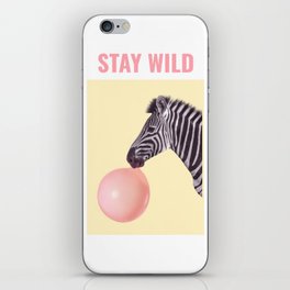 Stay wild iPhone Skin