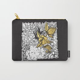 Flowers Of New Mexico Carry-All Pouch | Graphicdesign, Nm, Digital, Flower, Flowers, Pecans, Newmexico, Succulents, Cactus, Succulants 