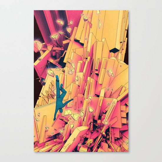 Break Up Canvas Print