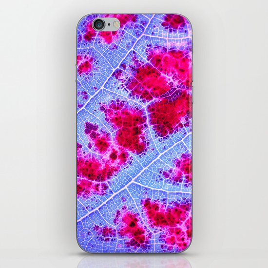 wine leaf abstract IV iPhone & iPod Skin