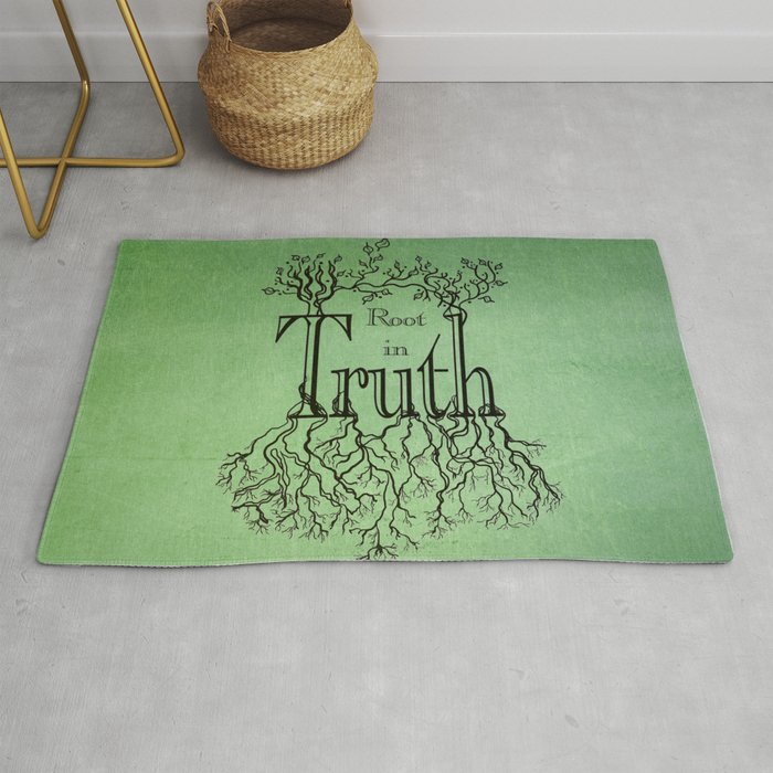 Root in Truth Rug