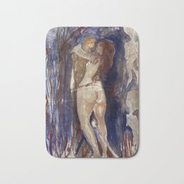 Death and Life by Edvard Munch Bath Mat | Painting, Edvard, Nature, Expressionism, Oil, Death, Vintage, Munch, Fine, And 