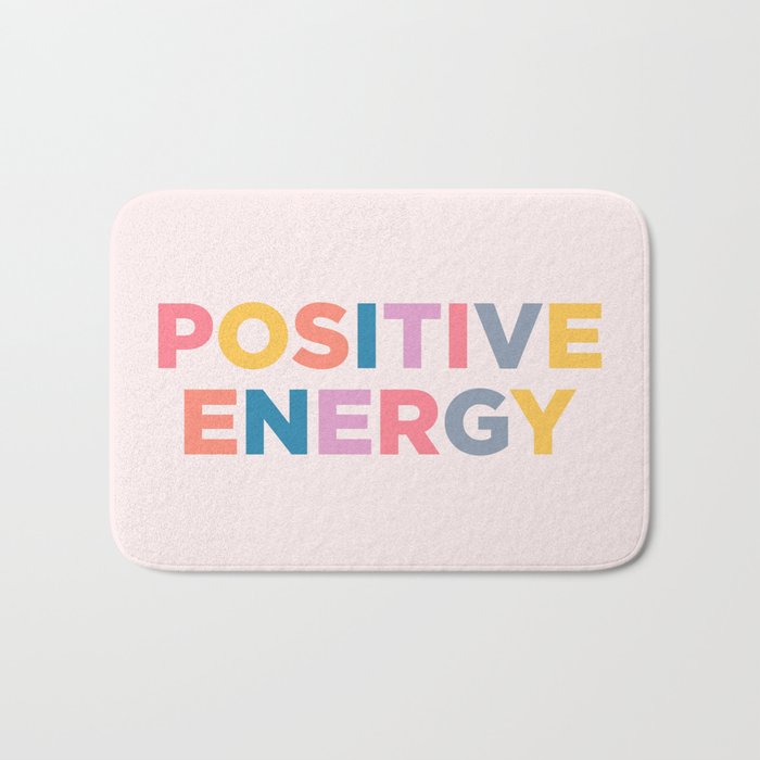 positive energy Bath Mat
