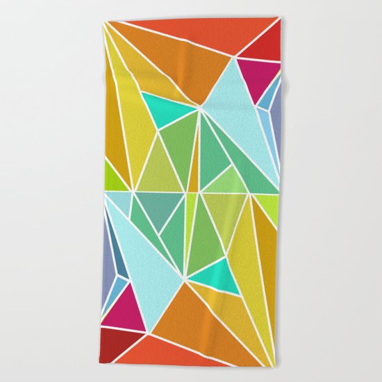 Lights Beach Towel