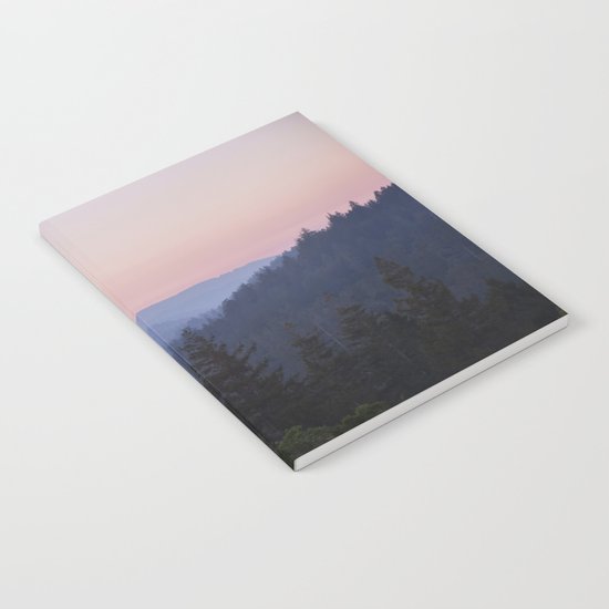 Sunset in the Santa Cruz Mountains Notebook