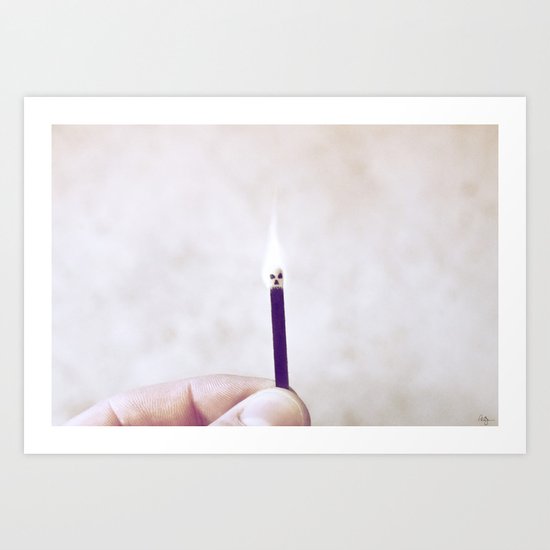 Death Match Art Print