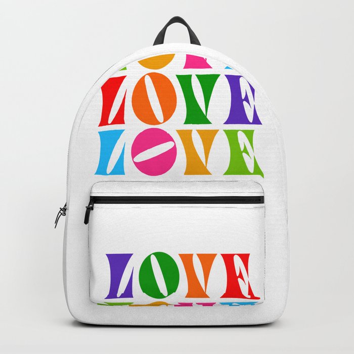 Rainbow LOVE - Groovy Repeat! Backpack
