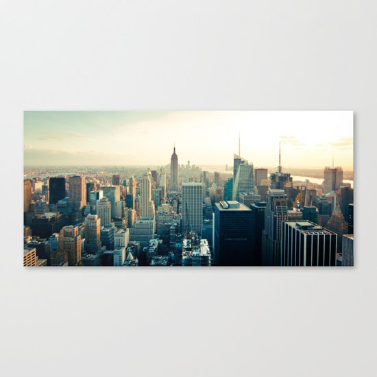 Good Evening New York City Canvas Print