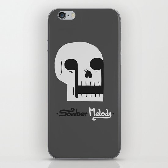 Somber Melody iPhone & iPod Skin