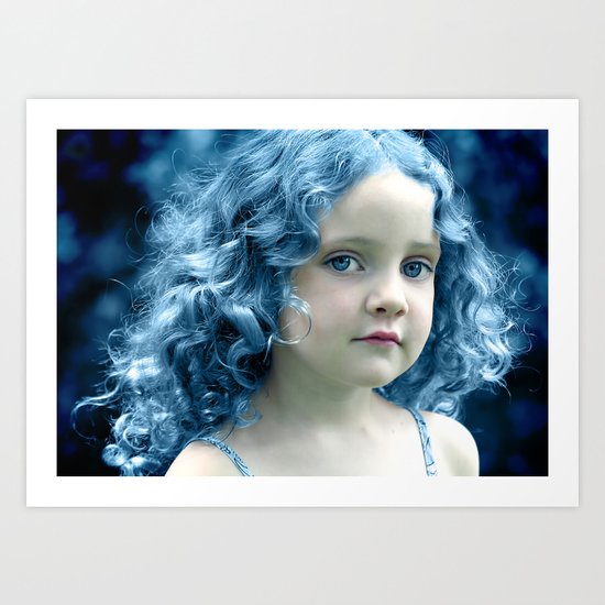 When the Blues Sing Art Print