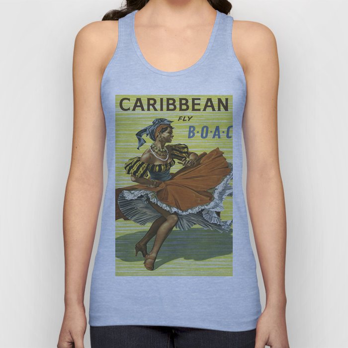Vintage poster - Caribbean Tank Top