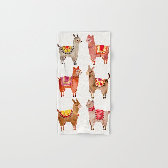 Alpacas Hand & Bath Towel