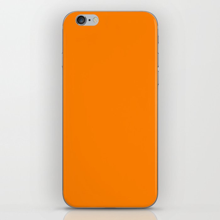 Orange Juice iPhone Skin