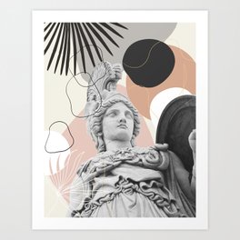 Athena Fan Palm Finesse #1 #wall #art #society6 Art Print