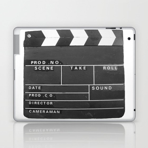 Film Movie Video production Clapper board Laptop & iPad Skin