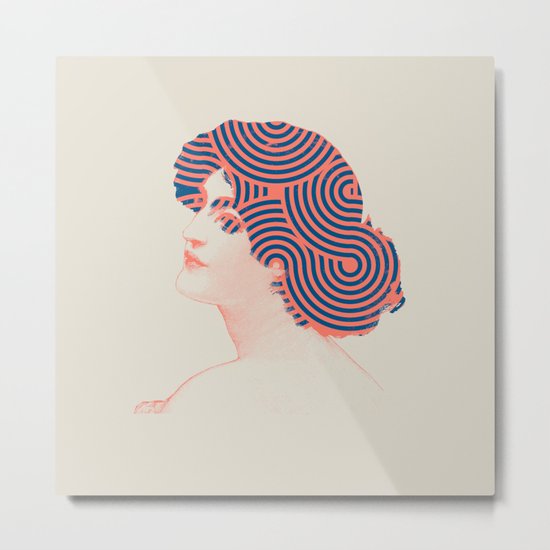 Hair Metal Print