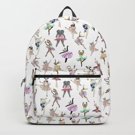 Animal Square Dance Hipster Ballerinas Backpack