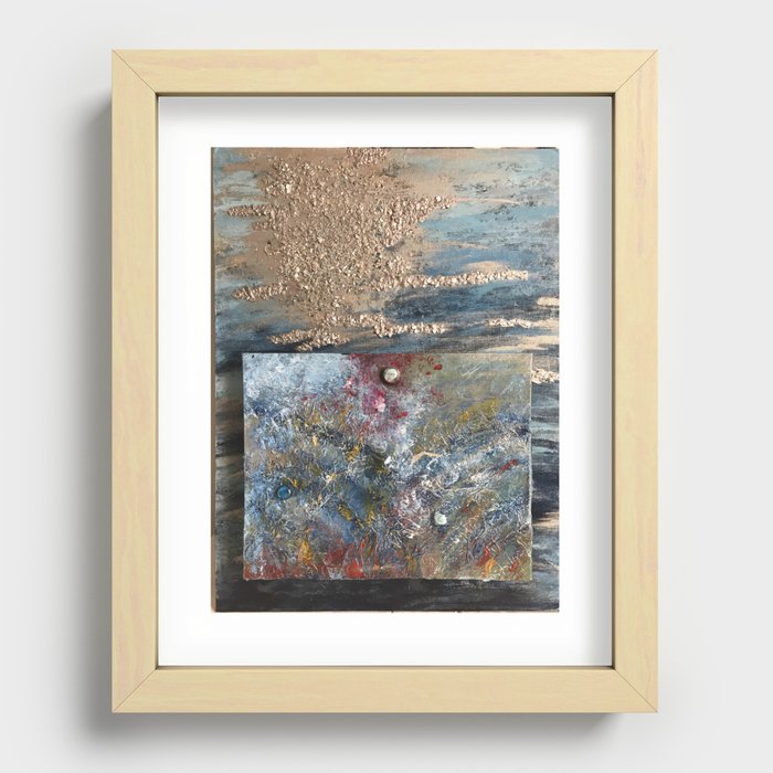 Water I Recessed Framed Print