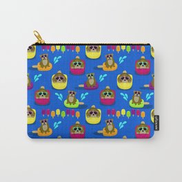 Bulldog Popsicle Pool Party Carry-All Pouch