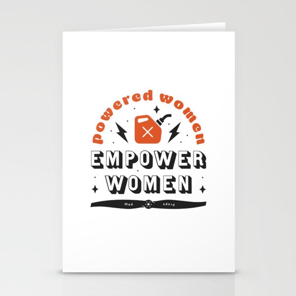 Powered Women Empower Women Stationery Cards