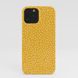 YELLOW DOTS iPhone Case