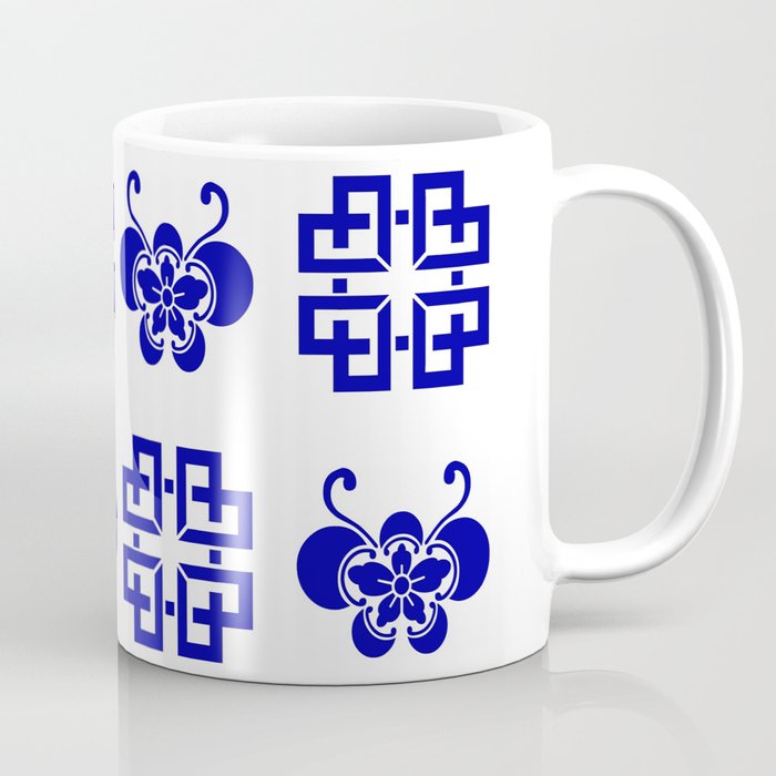 BLUE CRYSTAL RESIN Coffee Mug by LALUVARTByLorrie