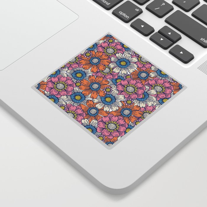 Hippy Flower Power #6 Sticker