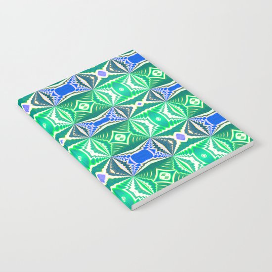 Green Mosaic Notebook