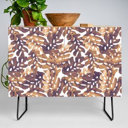 Muted Monstera 05 Credenza