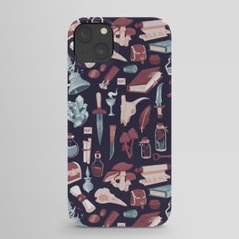 Fantasy pattern - dark iPhone Case