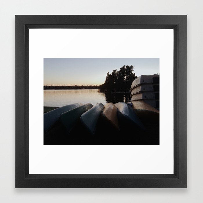 lakeside Framed Art Print