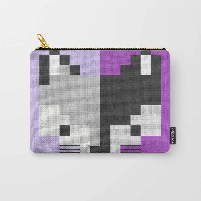 Mapache pixel Carry-All Pouch