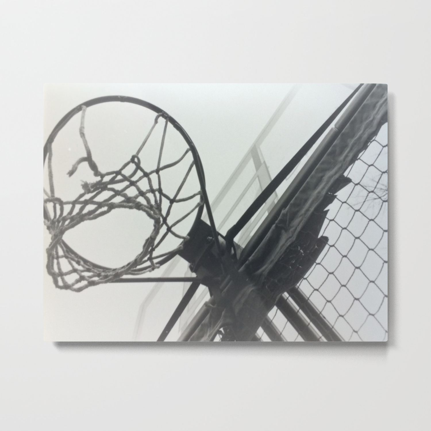 Basketball Hoop Metal Print By Jamie23rosen Society6