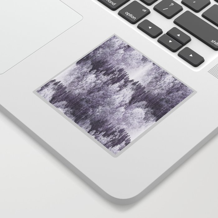 Captivating landscape - beautiful forest in winter colors #decor #society6 #buyart Sticker