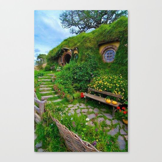 teletubbies house Canvas Print