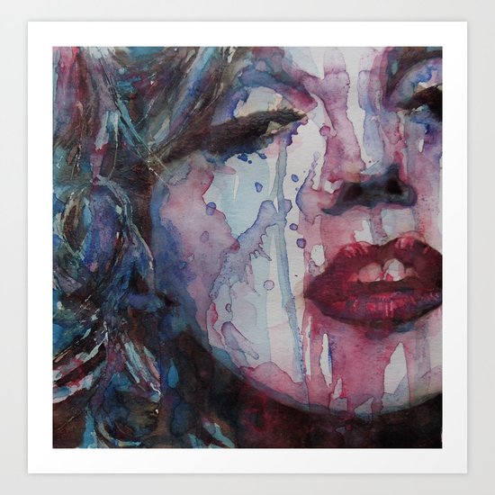 Beneath You Beautiful Art Print