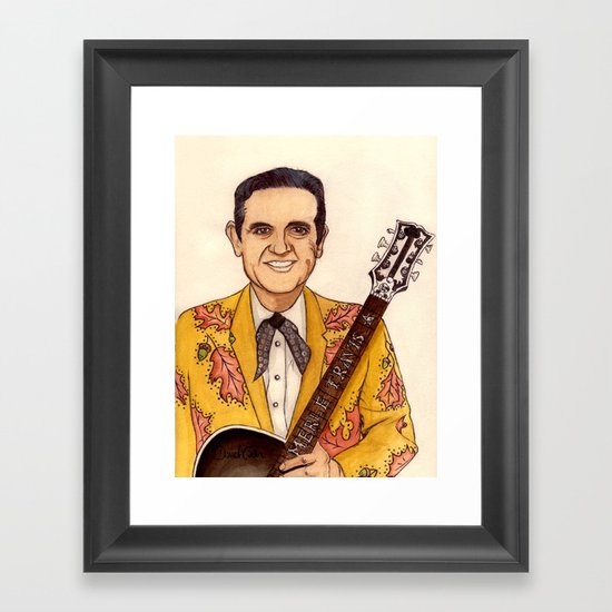 Merle Travis II Framed Art Print