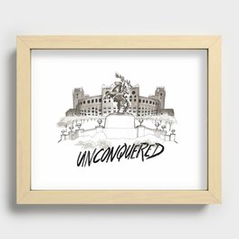 Unconquered - FSU Print Recessed Framed Print