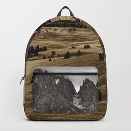 seiser alm landscape Backpack