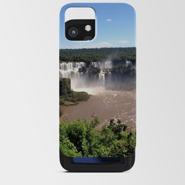 Argentina Photography - Iguazu Falls In The Dense Jungle iPhone Card Case