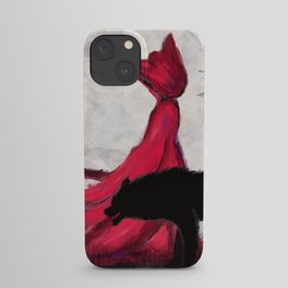 Red Riding Hood and Wolf  iPhone Case