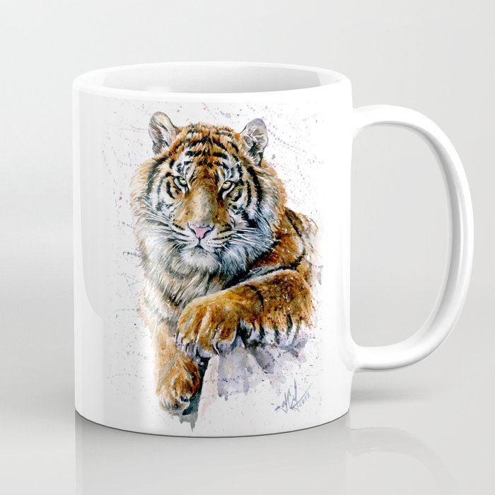 Tiger watercolor Coffee Mug