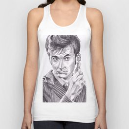 David Tennant as Doctor Who Tank Top