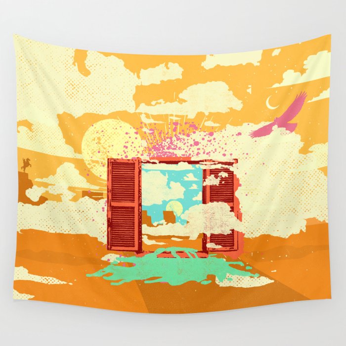 EXIT DREAM Wall Tapestry