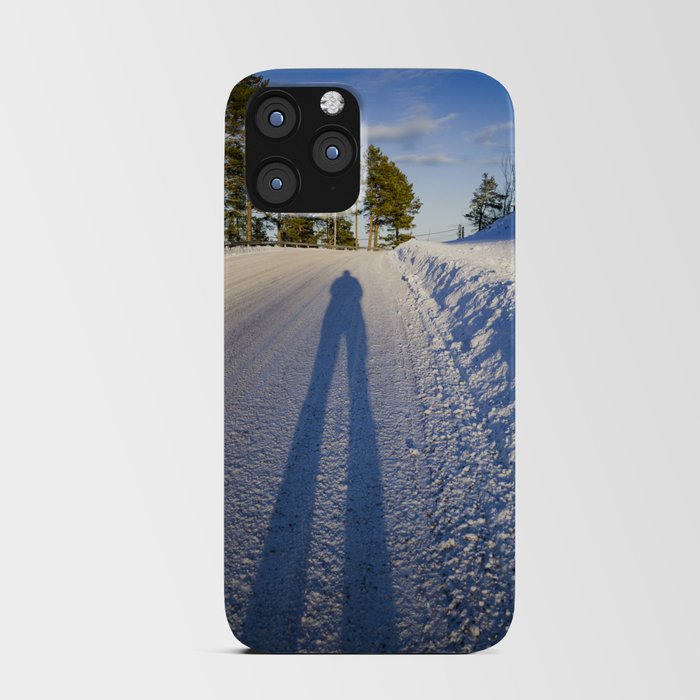 Winter shadow iPhone Card Case