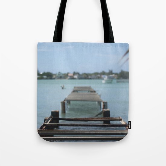 Turquoise Paradise Tote Bag