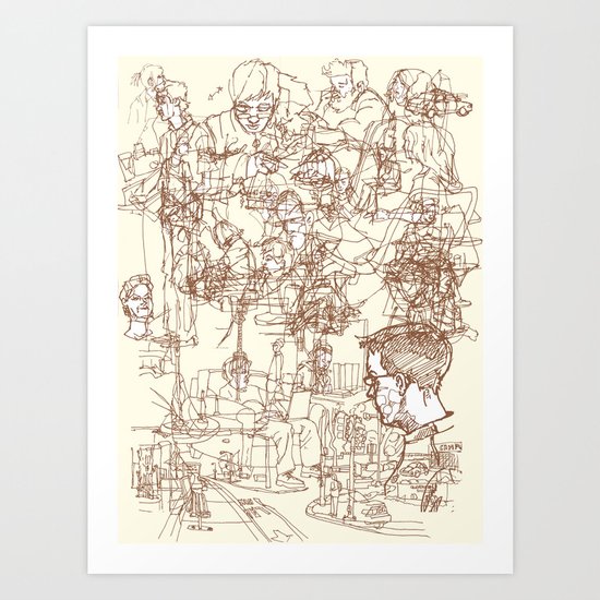 This is What We Call a Life Drawing Art Print