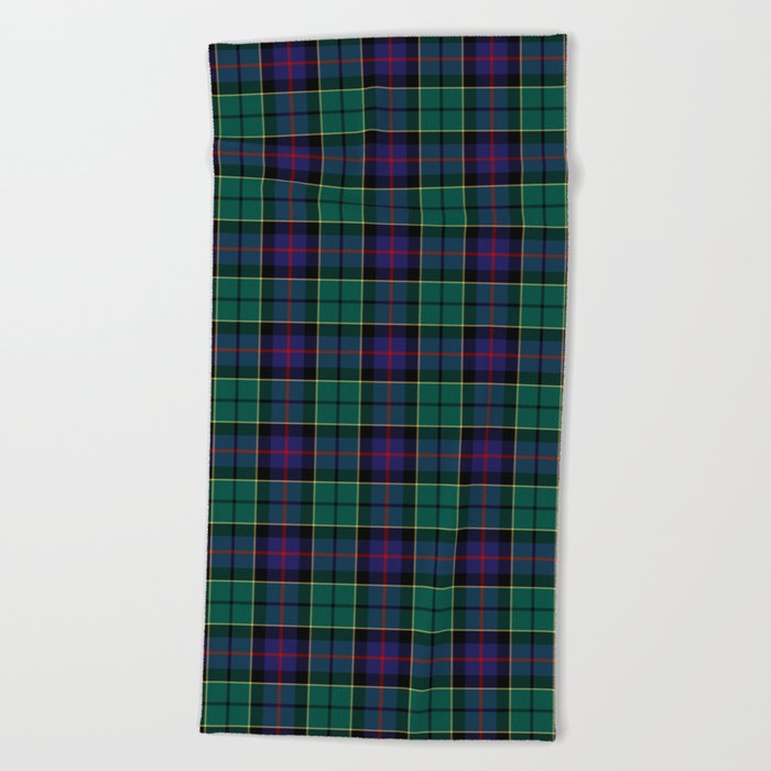 Clan Forsyth Tartan Beach Towel